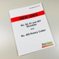 thumbnail image 1 of New Idea 60 61 451 Shredder Parts Manual Catalog, 1 of 1