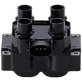 thumbnail image 1 of New Ignition Coil Compatible With Ford Escort LX 4 Cyl 2.0L Crown Victoria S 8 Cyl 4.6L Ranger Splash 4 Cyl 2.3L Contour Base 4 Cyl 2.0L 1988-2003 By 4507 5074 5186 7968 8241 25186, 1 of 8
