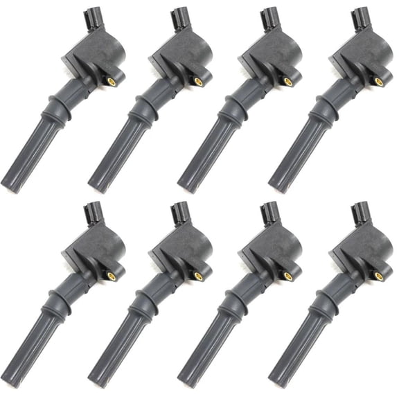 New Ignition Coil Compatible With Ford Excursion Limited 8 Cyl 5.4L Explorer Limited 8 Cyl 4.6L E-350 Super Duty XL 10 6.8L 1998-2019 By 4517 5011 26326 30721 30728 48688 49170