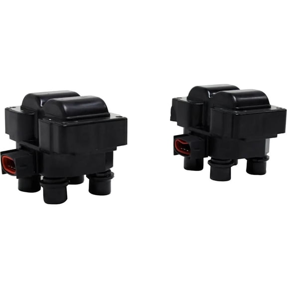 New Ignition Coil Compatible With Ford F-250 Base 8 Cyl 4.6L Explorer Eddie Bauer 8 Cyl 5.0L Escort ZX2 S/R 4 2.0L Ranger Splash 4 2.3L 1988-2003 By 4507 5074 5186 7968
