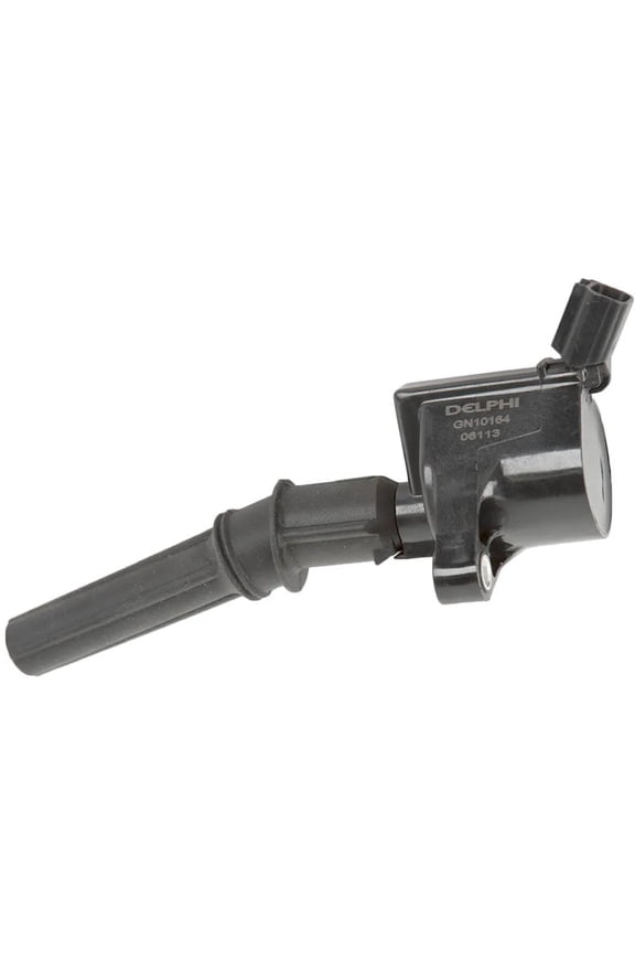 New Ignition Coil Compatible With Ford F-350 Super Duty Lariat 10 Cyl 6.8L Expedition NBX 8 Cyl 5.4L E-350 Super Duty Chateau 8 Cyl 5.4L 1997-2019 By DELGN10164