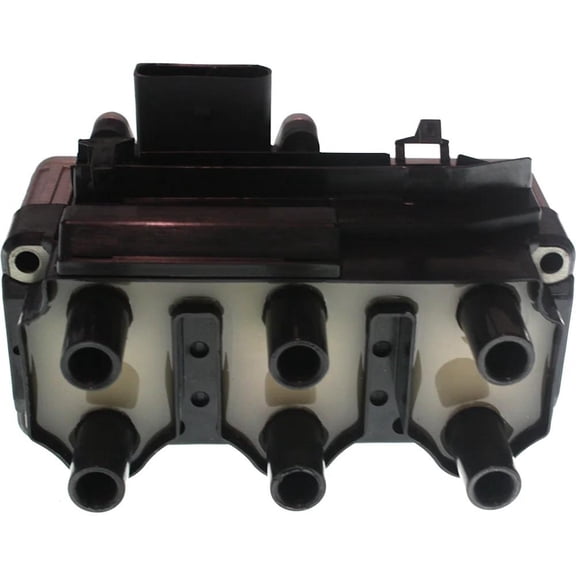 New Ignition Coil Compatible With Volkswagen Golf GTI VR6 6 Cyl 2.8L Golf GTI 6 Cyl 2.8L Jetta GLI 6 Cyl 2.8L Jetta GLX 6 Cyl 2.8L Golf GTI GLX 6 Cyl 2.8L 1999-2003 By REPV504610