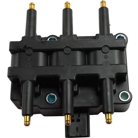 New Ignition Coil Compatible With Volkswagen Routan Comfortline 6 Cyl 3.8L Routan SE 6 Cyl 3.8L Routan Trendline 6 Cyl 3.8L Routan S 6 Cyl 3.8L 2001-2011 By REPD504610