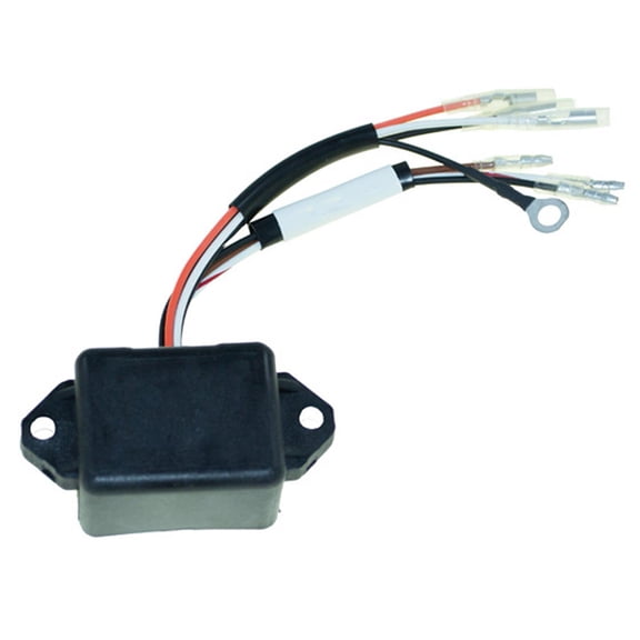 CDI Module Power Pack Compatible with Yamaha 9.9HP 15HP 25HP 2-Stroke 2-Cyl Outboard Mariner 1984-1997 Replaces 695-85540-10-00 43077M 695-85540-12 695-85540-11-00 695-85540-12-00