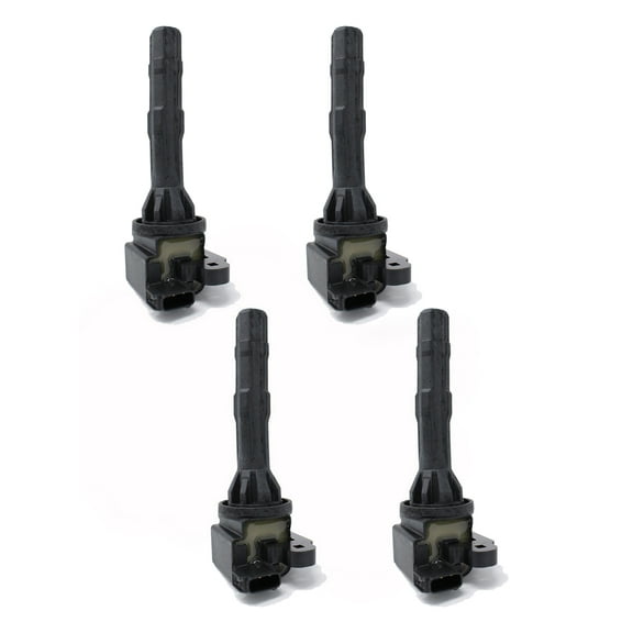 New Ignition Coil Set of 4 Compatible with DAIHATSU YRV (M2) 1.3 1298 64 4 Estate 2001- v DAIHATSU YRV (M2) 1.3 4WD 1298 64 4 Estate Replacement for 90048-52130