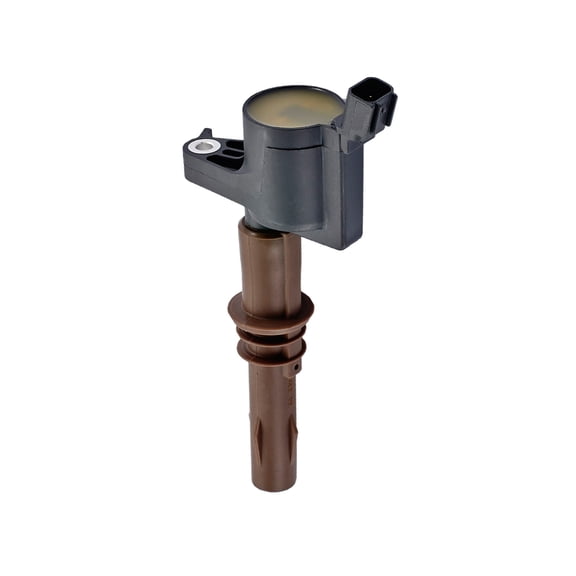 New Ignition Coil with Brown Boot Compatible with 2009-2010 Ford F-150 5.4L V8 Replacement for FD509 DG521