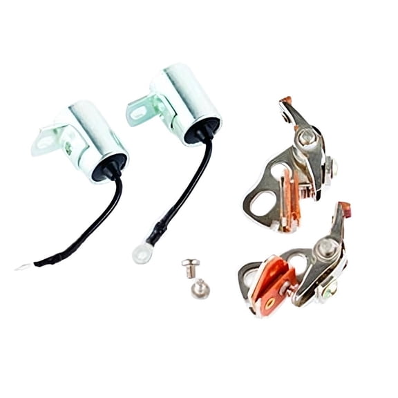 1975-1983 Tune-Up Kit Compatible with Johnson Evinrude 9.9 15 35 40HP 2-Cyl 2-Stroke Outboard Motor Contact Sets Condensers 0172806 Ignition 9.9HP 15HP 35HP Replaces 172806 Direct Fit