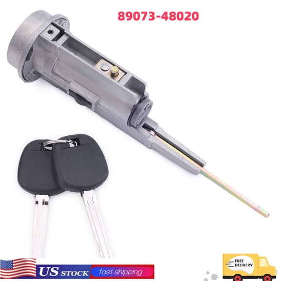 New Ignition Lock Cylinder Assembly with 2 Keys OE 89073-48020 for Lexus RX300 1999-2003