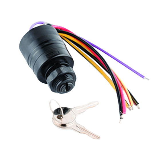 Rareelectrical Ignition Switch Push Choke Mercury Outboard Control Box 87-17009A2 Mariner 25HP