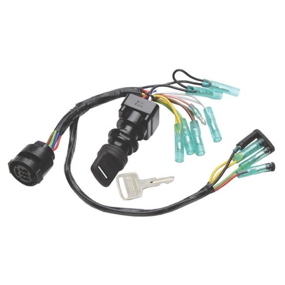 New Marine Push to Choke Ignition Switch 7-Wire Compatible with Yamaha 115-300HP Outboard 4-Stroke 2-Stroke HPDI Factory Colors 6K1-82510-04-00 6K1-82510-03-00 6K1-82510-05-00