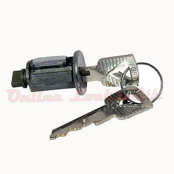 New Ignition Switch Cylinder For Ford Lincoln Mercury 60-77 In-Dash 5-Cuts Keys