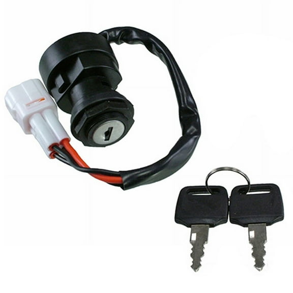 OEM Grade Ignition Switch Compatible with 1999-2001 Yamaha Atv/Utv Big Bear 350 Atv/Utv Warrior 350 Atv/Utv Wolverine 350 OEM 4GB825101000 Atv/Utv Yfm 80 Atv/Utv Breeze 125 New