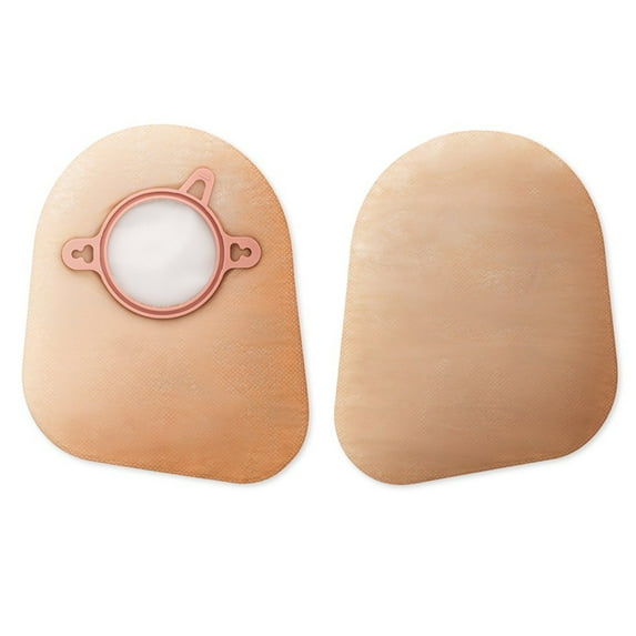 New Image Closed End 9"L 2pc System Ostomy Pouch 2.25" Flange 18333, 30 Ct