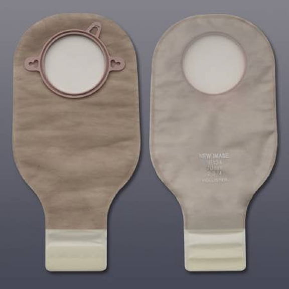 New Image Colostomy Pouch 12 Inch Length Drainable, 18133 - Pack of 10