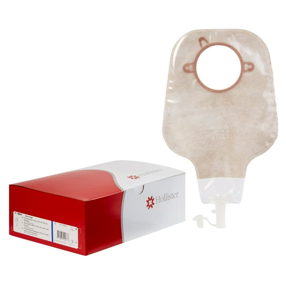 New Image Drainable 12"L 2pc System Ostomy Pouch 12 Inch Length 18014, 10 Ct