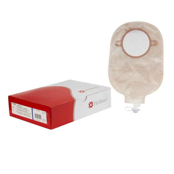 New Image Drainable 9 Inch Length, Maxi 2pc System Urostomy Pouch 9 Inch Length, Maxi 18404, 10 Ct