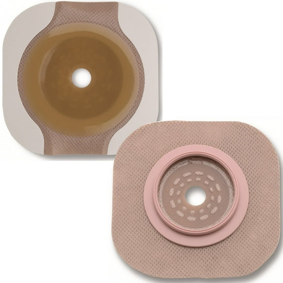 New Image Flextend Trim to Fit Ostomy Barrier Adhesive Tape 102 mm Flange 5 per Box 14206
