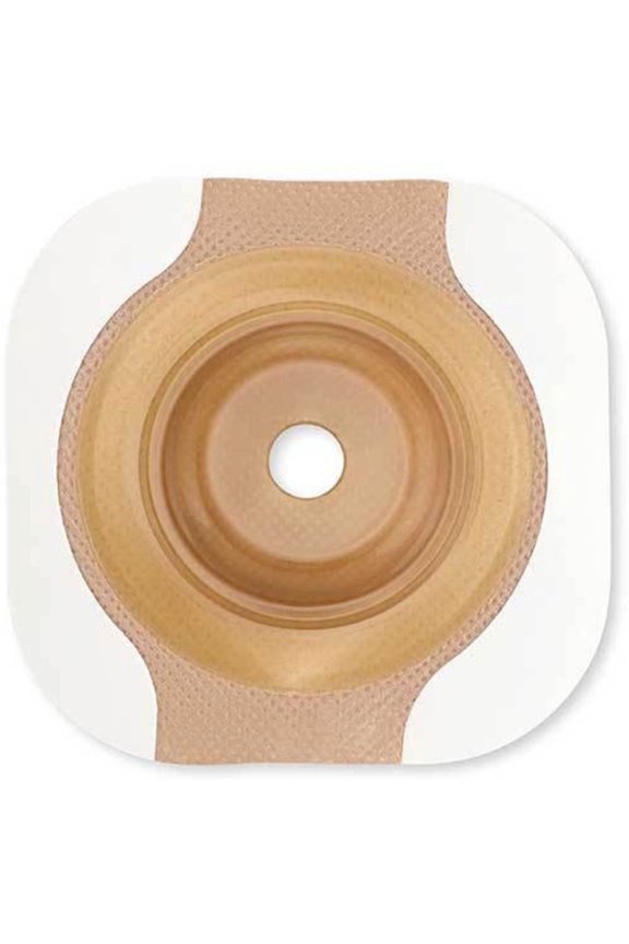 New Image Skin Barrier CeraPlus Trim to Fit Extended Wear Tape 214" Flange Red Code Up to 112" Stoma