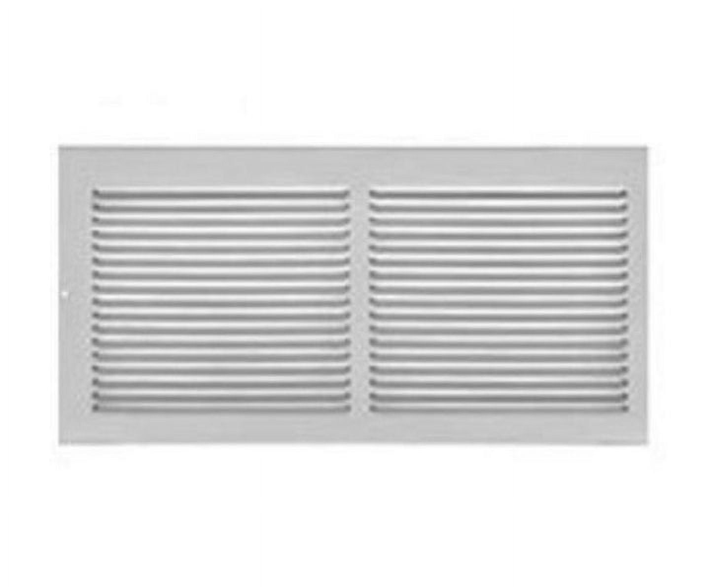 New Imperial RG0019 Baseboard Grill Standard, 12" x 6", White