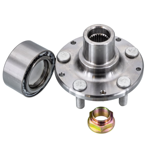 New Import Spindle Hub Compatible With Subaru Legacy Impreza Forester 1.8L 2.2L 2.5L 1990 1991 1992 1993 1994 1995 1996 1997 1998 1999 2000 2001 2002 By Part Numbers 63050K