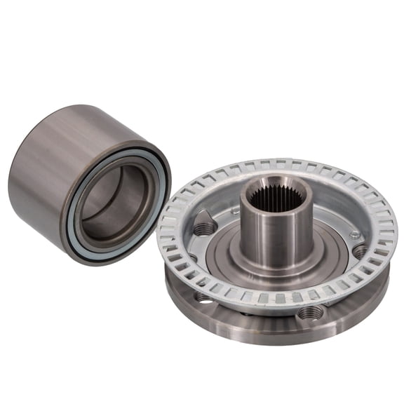 Wheel Hub Bearing Assembly Rear Compatible with 2000-2006 Audi Tt Quattro 2000-2006 Audi Tt 2002-2006 Volkswagen Golf AWD/FWD 5-Lug No ABS Pre-Assembled Spindle Hub OEM 1J0598477 512012