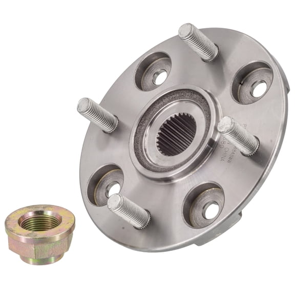 OEM Grade Rear Spindle Hub Assembly Compatible with 1990-1997 Honda Accord 1997-1997 Acura Cl FWD 4-Lug No ABS Pre-Assembled 512122 512122 42200-SM4-J01 Direct Fit Bolt-On Left or Right
