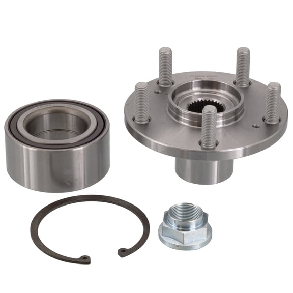 OEM Grade Rear Spindle Hub Assembly Compatible with 2013-2017 Honda Accord 2015-2020 Acura Tlx FWD 5-Lug ABS Encoder Pre-Assembled 512512 HA590519 42200-T2A-A51 Direct Fit Bolt-On