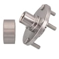 thumbnail image 1 of OEM Grade Rear Spindle Hub Assembly Compatible with 2001-2006 Hyundai Elantra Gt 2001-2006 Hyundai Elantra FWD 4-Lug ABS Pre-Assembled 512195 512195 52730-2D100 Direct Fit Bolt-On, 1 of 3