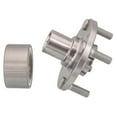 thumbnail image 1 of New Premium Rear Spindle Hub Assembly Compatible with 2000-2010 Hyundai Accent 2006-2011 Kia Rio5 2006-2011 Kia Rio FWD 4-Lug ABS Pre-Assembled 512195 512195 52730-1G100 Direct Fit, 1 of 3