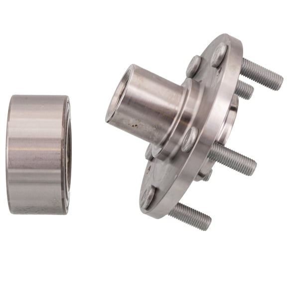 Rear Spindle Hub Assembly Compatible with 2001-2006 Hyundai Santa Fe 2005-2009 Hyundai Tucson 2006-2008 Kia Sportage FWD/AWD 5-Lug ABS Pre-Assembled Direct Bolt-On 512200 HA590073