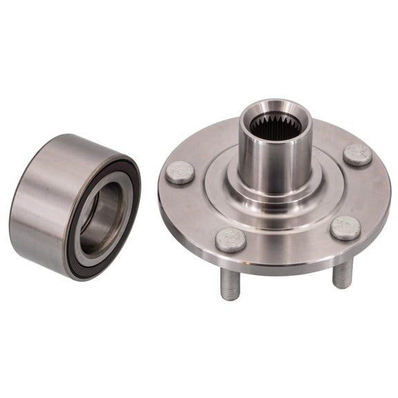 Rear Spindle Hub Assembly Compatible with 2007-2020 Mitsubishi Outlander 2008-2017 Lancer 2011-2023 Outlander Sport 2018-2022 PHEV FWD 5-Lug ABS Pre-Assembled 512394 3785A008