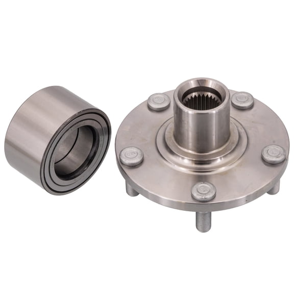 OEM Grade Rear Spindle Hub Assembly Compatible with 2002-2006 Nissan Altima FWD 5-Lug ABS Pre-Assembled 512201 HA590055 43202-2Y000 Direct Fit Bolt-On Sealed Bearing Left or Right