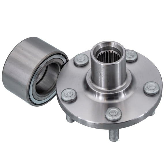 Rear Spindle Hub Assembly Compatible with 2005-2010 Scion Tc FWD 5-Lug ABS Pre-Assembled Direct Bolt-On 512208 512208 BR930263 Sealed Bearing Left or Right Side Replacement