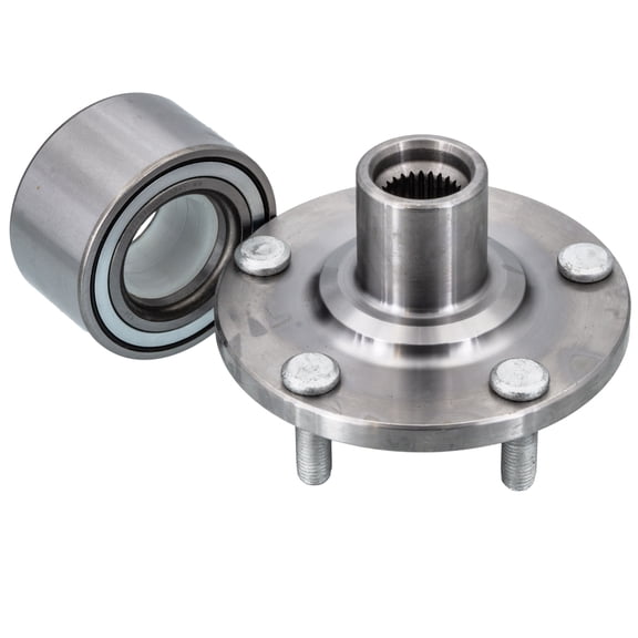 OEM Grade Rear Spindle Hub Assembly Compatible with 2002-2003 Toyota Camry FWD 5-Lug ABS Pre-Assembled 512206 HA590064 42450-06020 Direct Fit Bolt-On Sealed Bearing Left or Right
