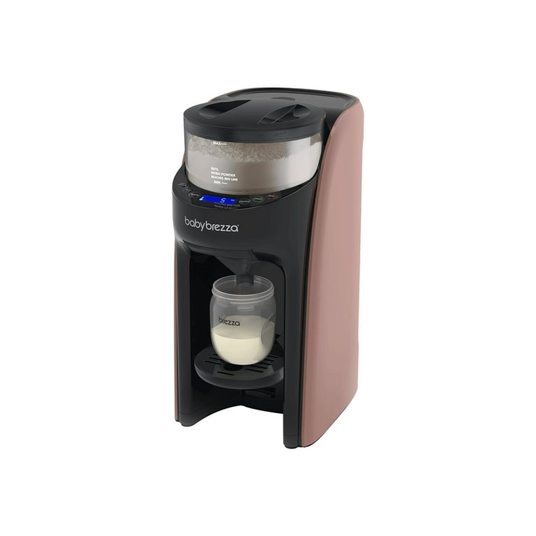 New and Improved Baby Brezza Formula Pro Advanced Formula Dispenser Machine  - Automatically Mix a Warm Formula Bottle Instantly - Easily Make Bottle  with Automatic Powder Blending, Rose Gold 