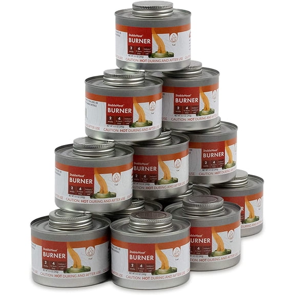 New & Improved! Emergency Cooking Fuel Premium Storage Set, 20+ Year Shelf Life | Available in 4 Cans, 12 Cans, or 24 Can Packs