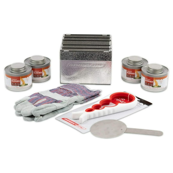 New & Improved! Emergency Cooking Fuel Premium Storage Set, 20+ Year Shelf Life | Available in 4 Cans, 12 Cans, or 24 Can Packs