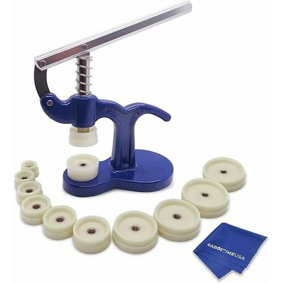 New & Improved – Watch Back Closer Tool | Watch Case Press & Base Cover | Essential Watch Repair Accessory for Closing Wristwatch Backs Securely