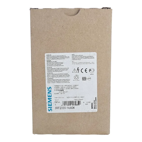 New In Box SIEMENS 3RF2330-1AA04 Solid State Contactor