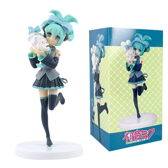 New In Stock Hatsune Miku In A World With Closed Windows Collectible Anime Action Kwaii Miku Figures Model Toys Christmas Gifts
