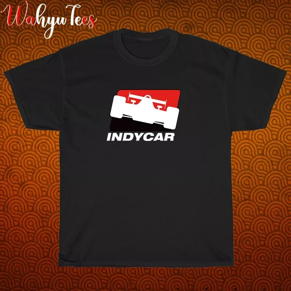 New Indy Car Logo Black/Grey/Navy/White Size S-5XL Unisex T-Shirt