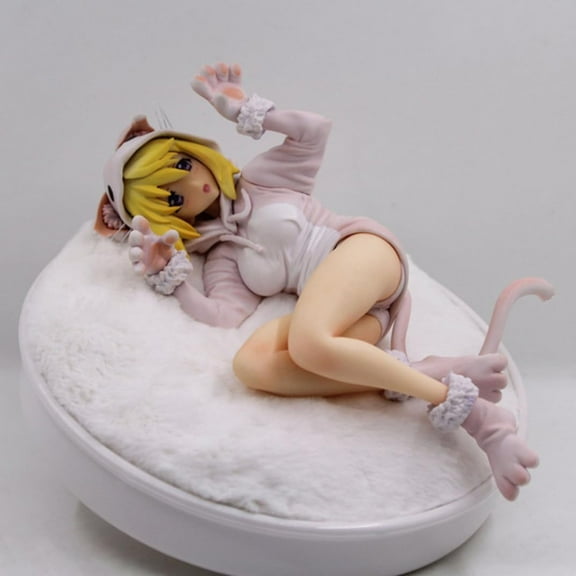 New Infinite Stratos Charlotte (Cat Ear Ver) Character Anime Model Statue Action Figures Desktop Ornament Popular Decorations Fan Souvenirs Creative Gift Collectable