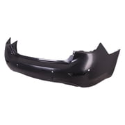 New Infiniti OE Unpainted Rear Bumper Cover Replaces 850224GA0H Without Park fits 2014-2017 Infiniti Q50
