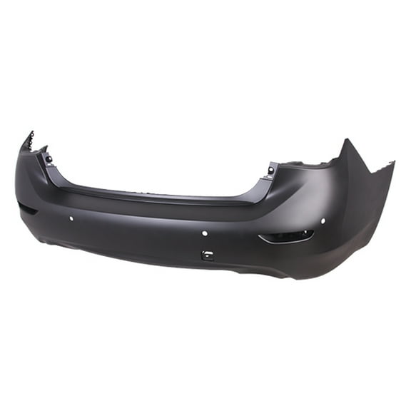 New Infiniti OE Unpainted Rear Bumper Cover Replaces 850224GB0H With Park Assist fits 2014-2017 Infiniti Q50