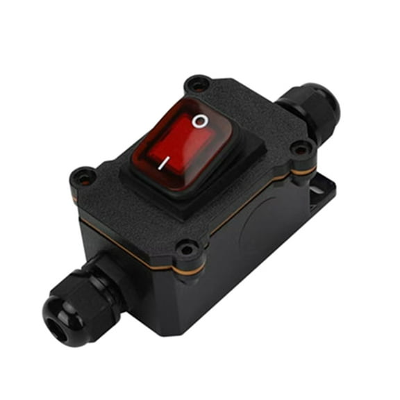 12V Inline Switches Waterproof Inline Cord Switches Heavy Duty Waterproof Power Switches 12V Outdoor Lighting Decoration