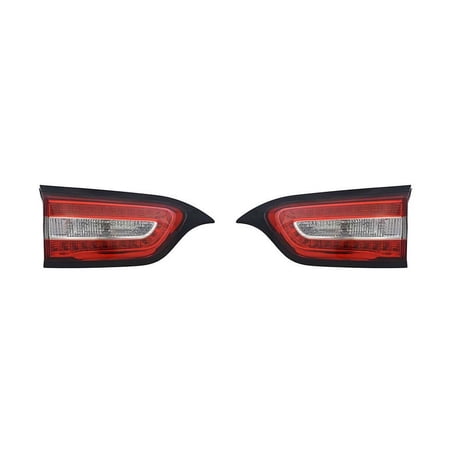 New Inner Tail Light Pair Fits Jeep Cherokee 2014-2016 Ch2803104 68102921Ac
