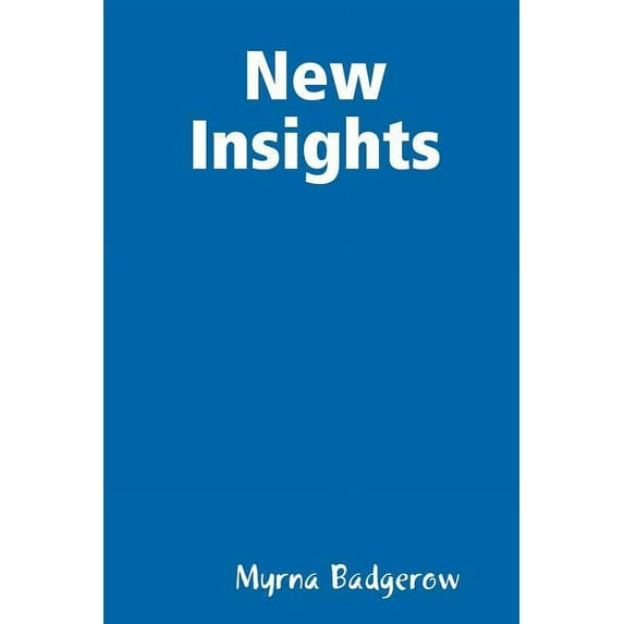 New Insights, (Paperback)