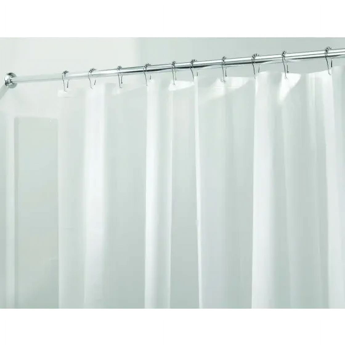 New InterDesign 12052 Clear Shower Curtain Liner 100 Polyethylene