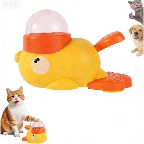 New Interactive Dog Toys Food Puzzle Slow Feeder, Cat Treat Dispenser