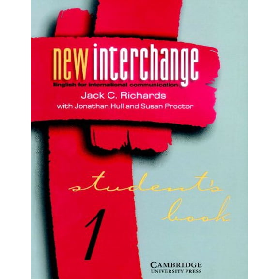 Pre-Owned New Interchange Level 1 Student's book 1: English for International Communication (Paperback) 0521628814 9780521628815
